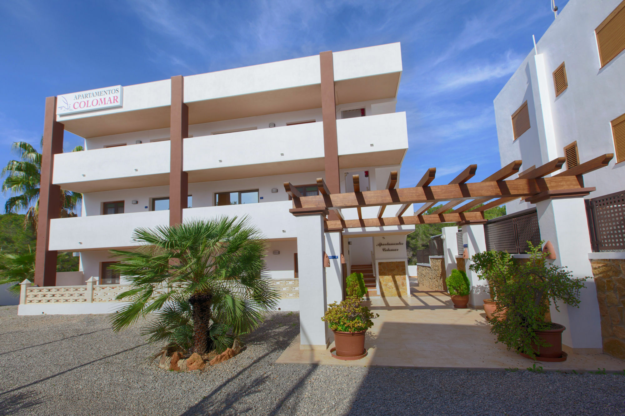 Apartamentos Colomar Santa Eulària des Riu Exterior foto